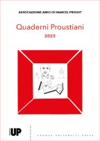 Copertina Quaderni Proustiani 2023